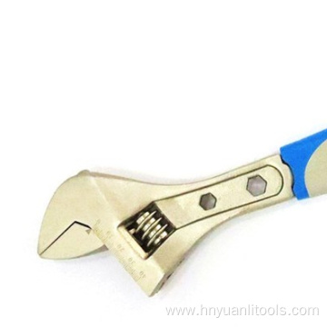 chrome vanadium flexible square hole adjustable wrench